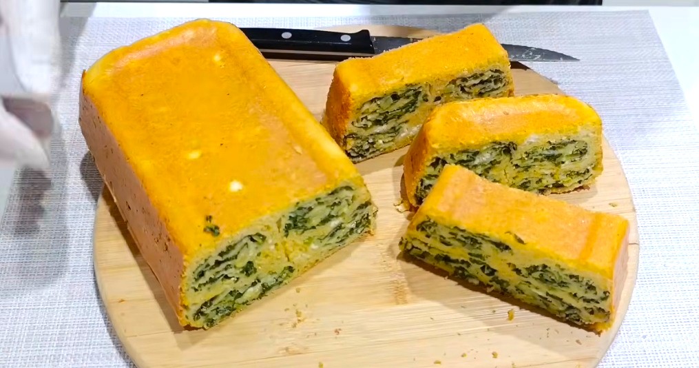 нарязан солен кекс