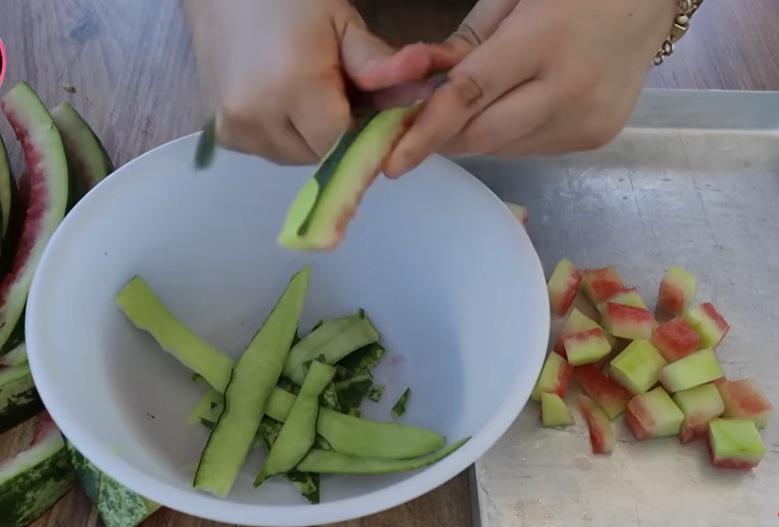 динена кора на кубчета