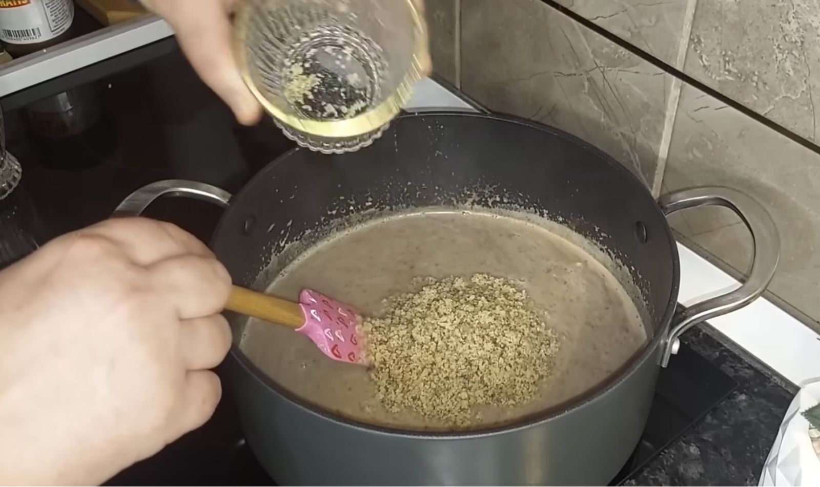 орехи в крема