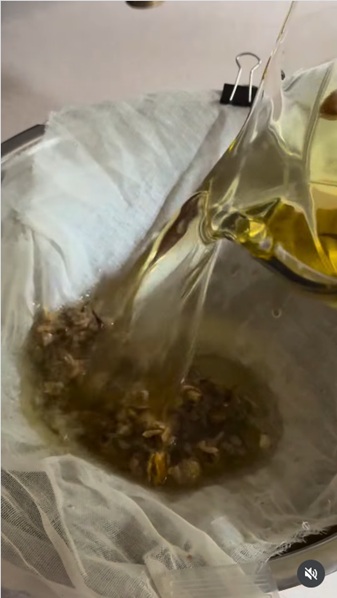 прецеждане мазнина