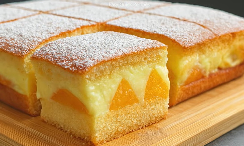 торта с праскови