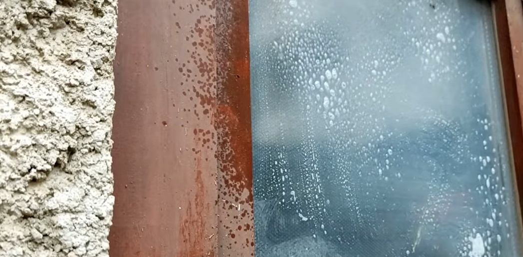 пръскане прозорец