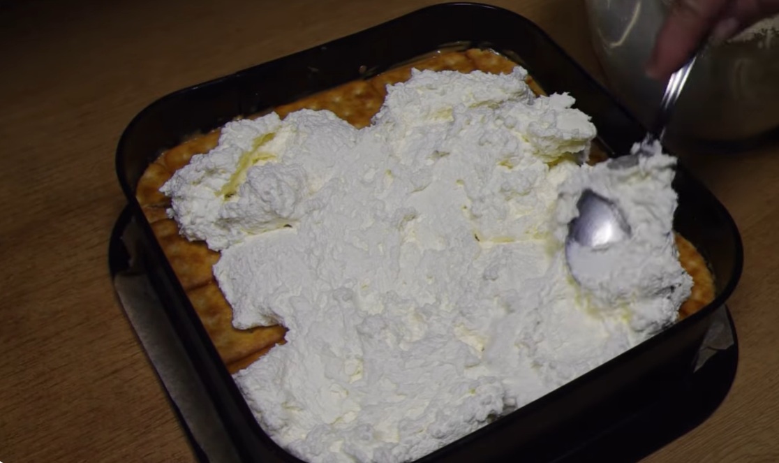 слой сметана