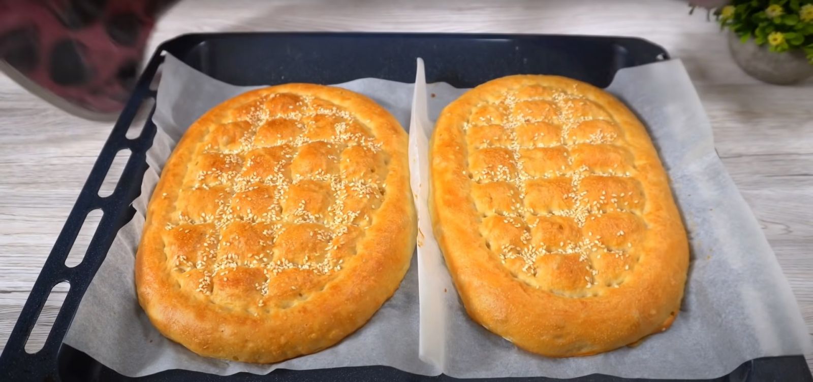 турски хляб със сусам