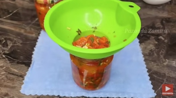 хайвер в буркани