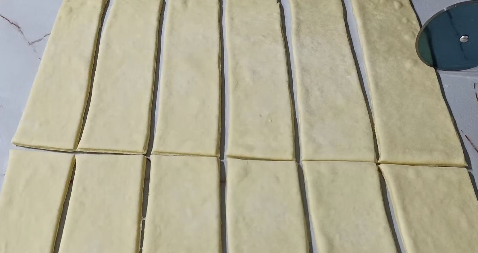 тесто разрязване