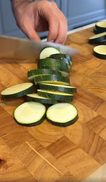 тиквички кръгчета