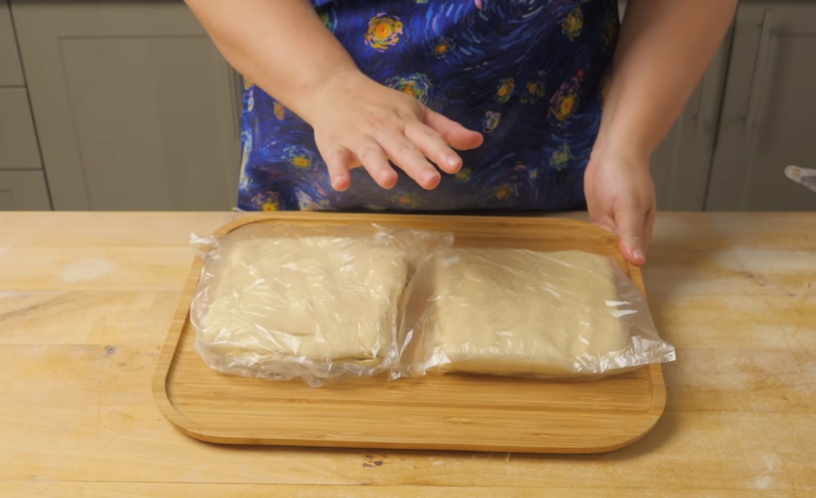 тесто в найлон