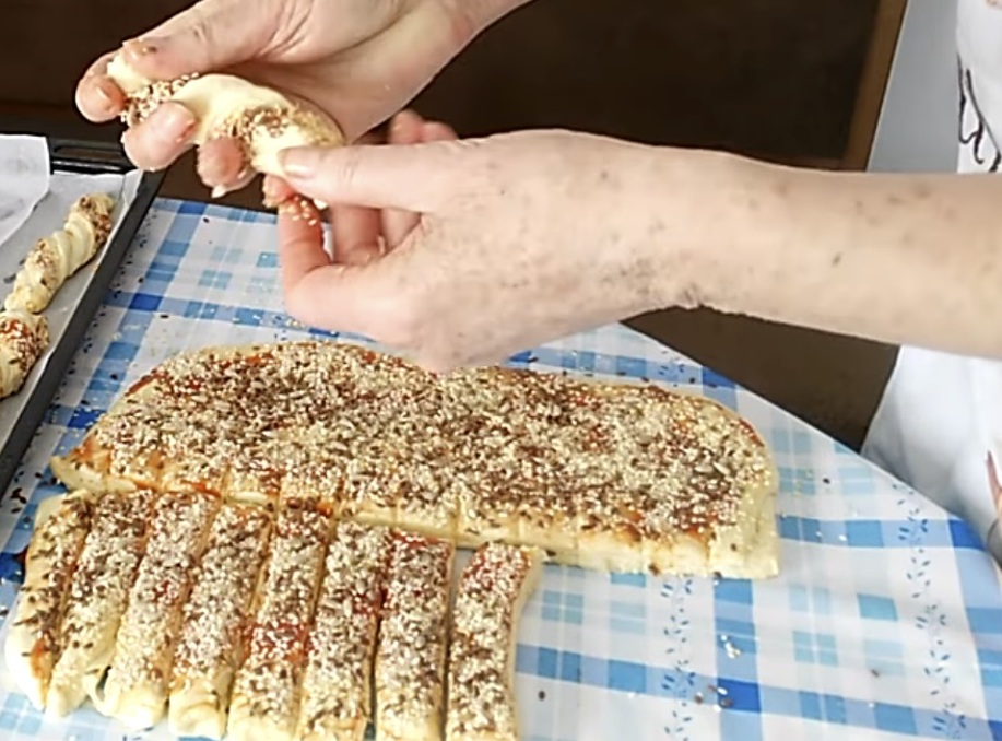 тесто спирали