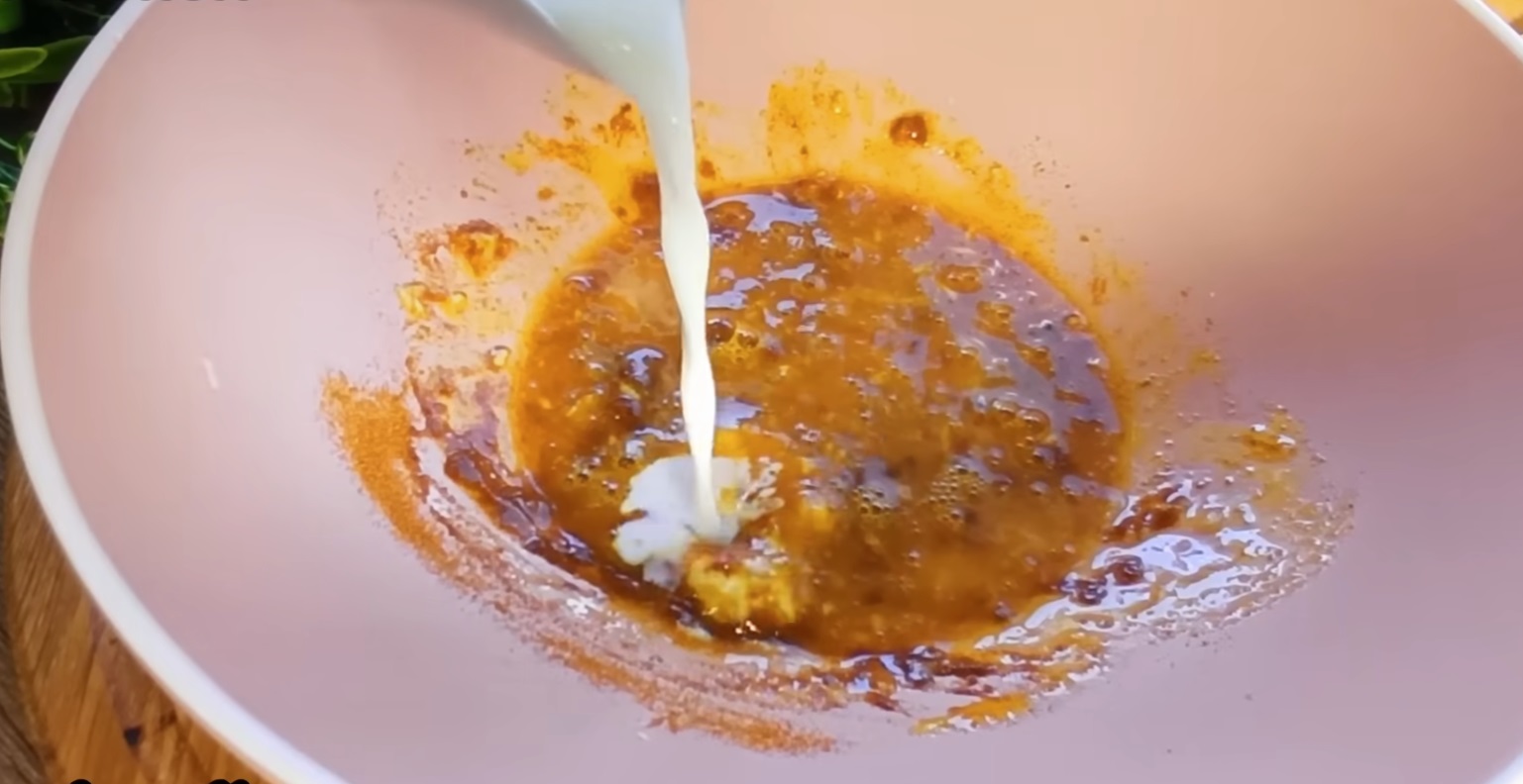 мляко в плънката