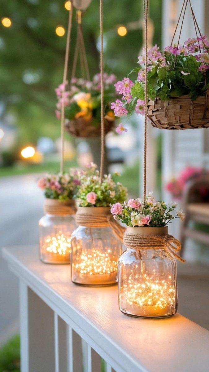 буркани със светлинки