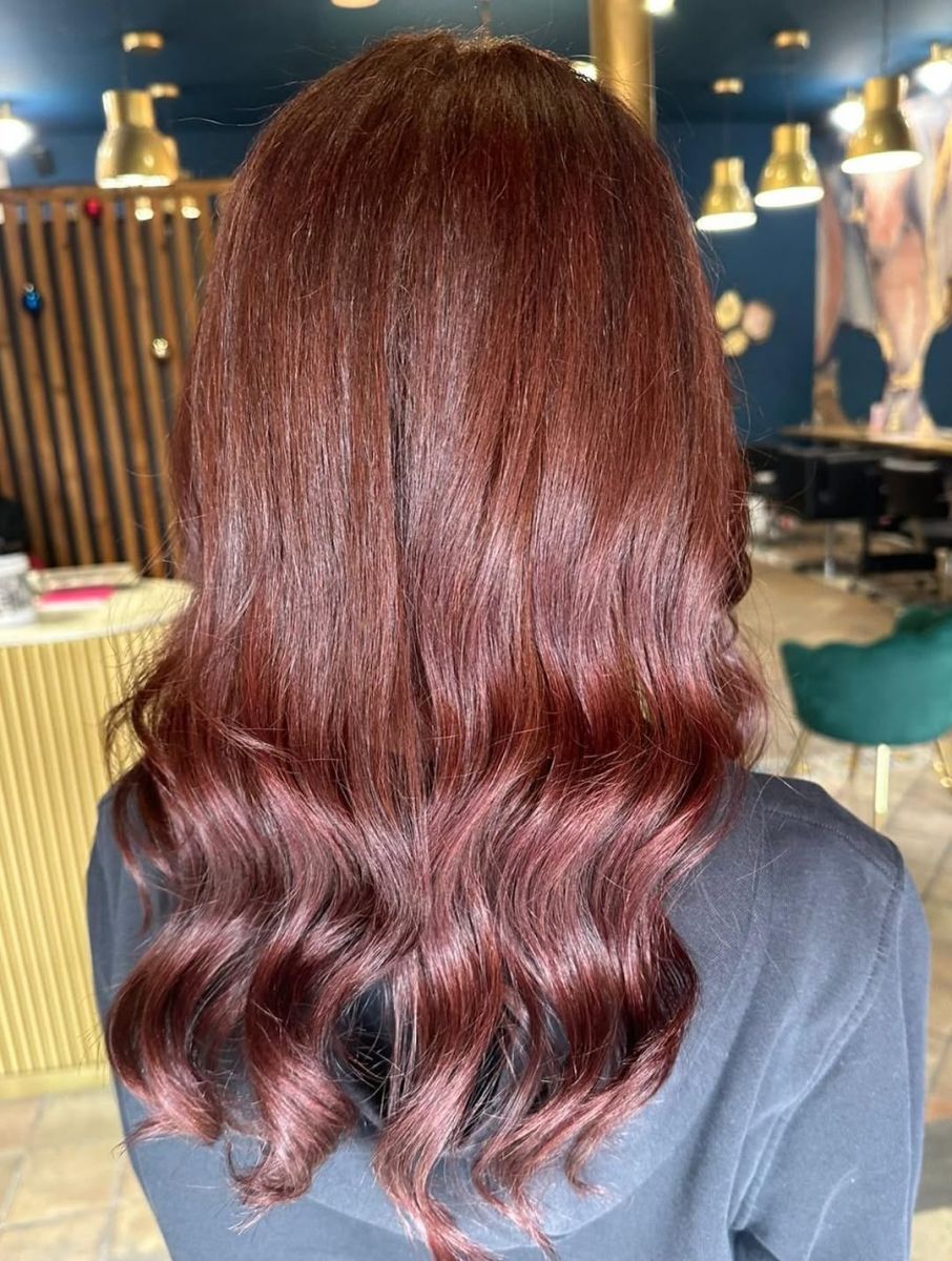 коса черешово кадифе