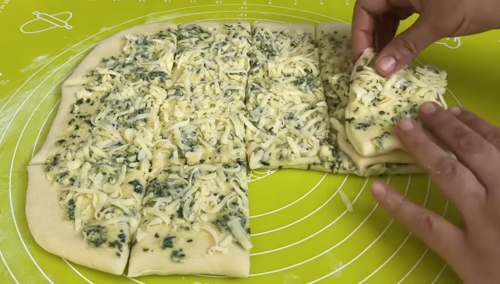 квадрати тесто