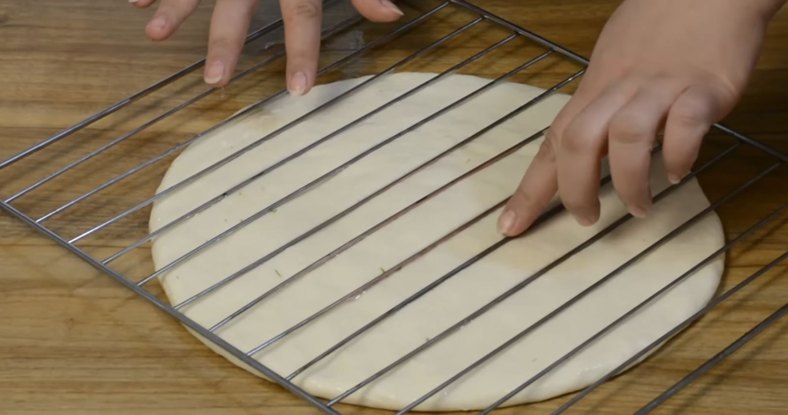 тесто решетка