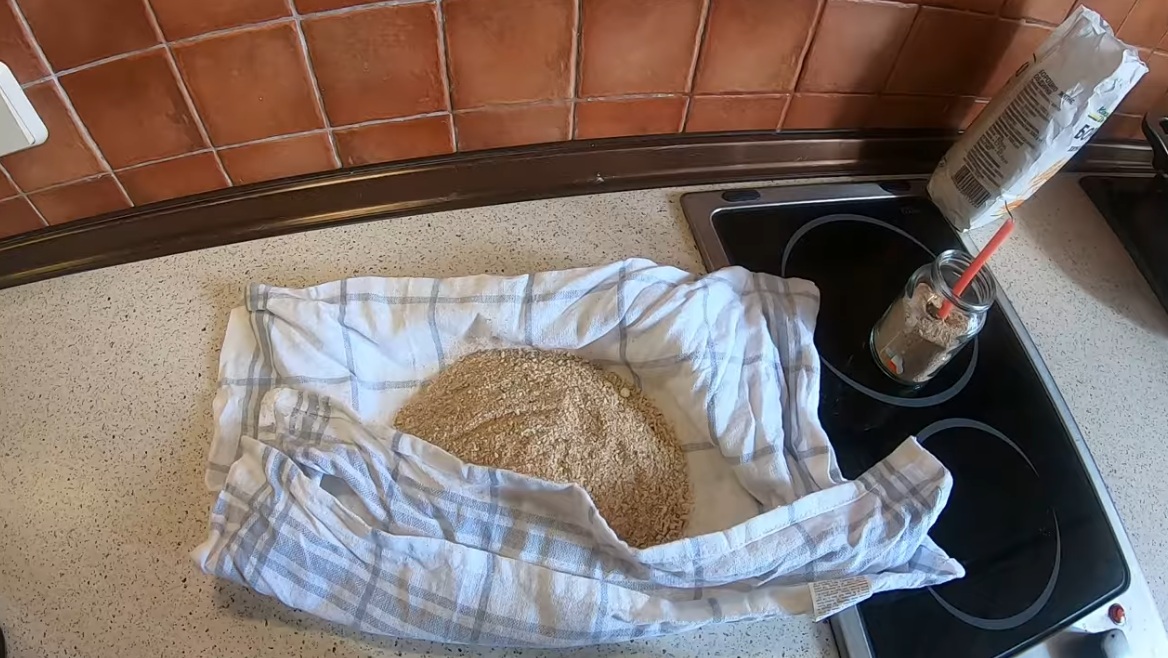 сол в кърпа