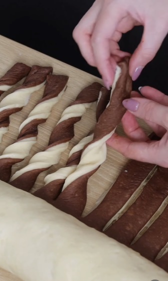 усукване тесто