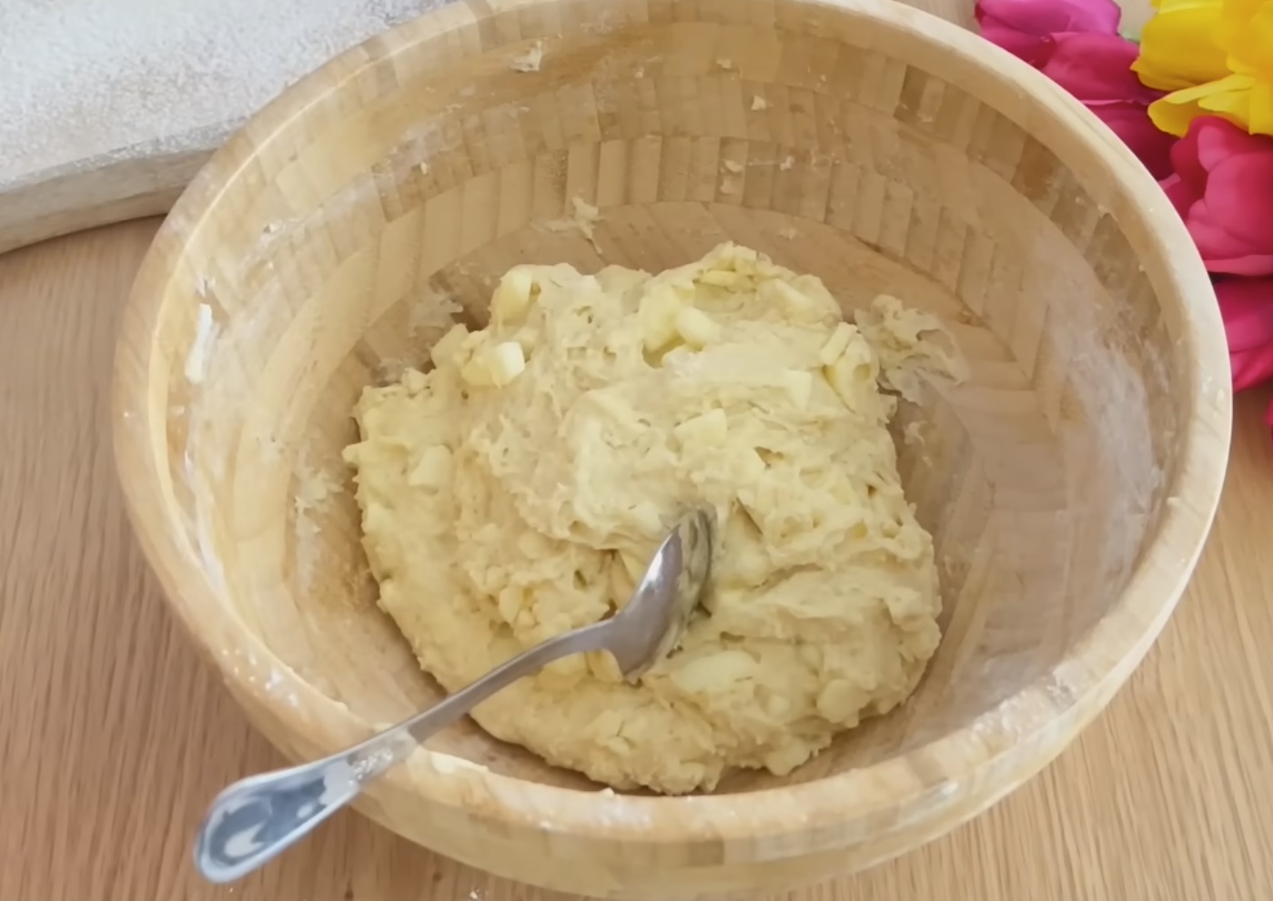 ябълково тесто