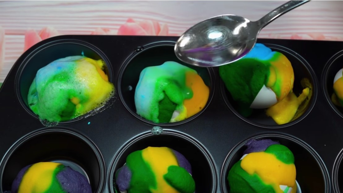  боядисване яйца със сода 