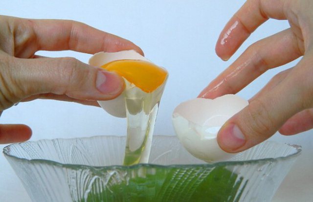 отделяне жълтък