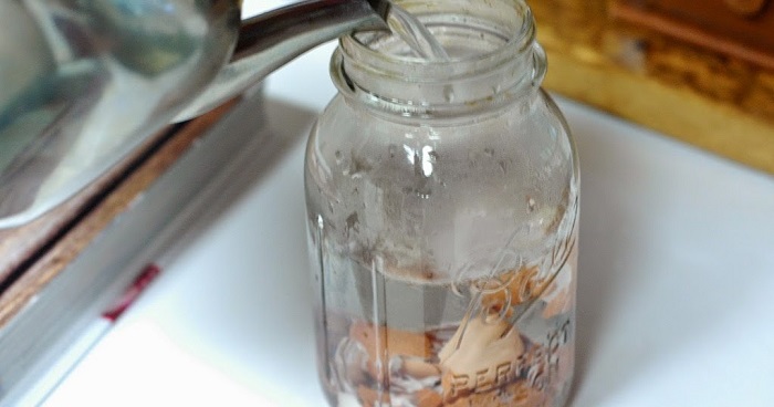  черупки в буркан 