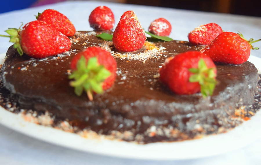 диетична шоколадова торта
