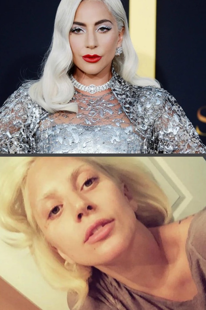 Лейди Гага без грим