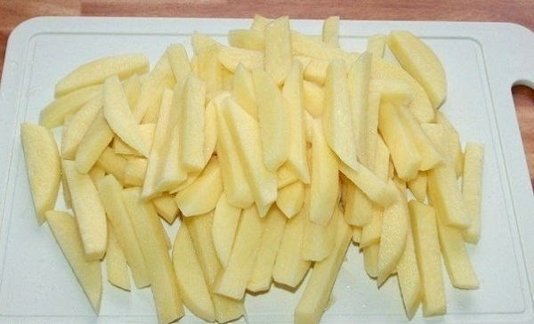 пържени картофи без мазнина