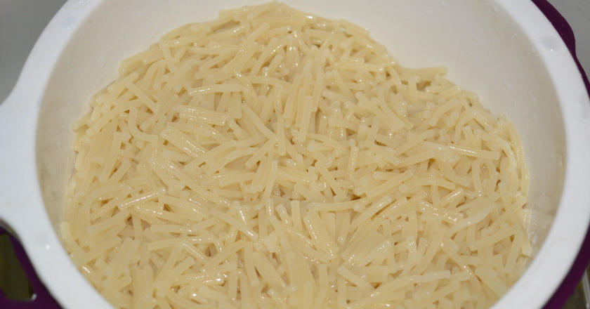 приготвяне на спагети