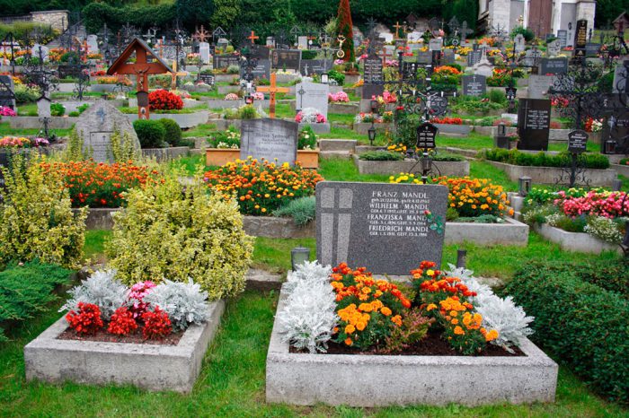 цветя гробище