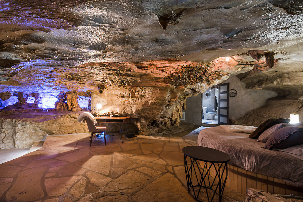 луксозна пещера интериор