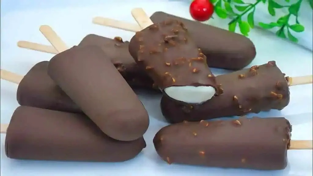 домашен сладолед на клечка