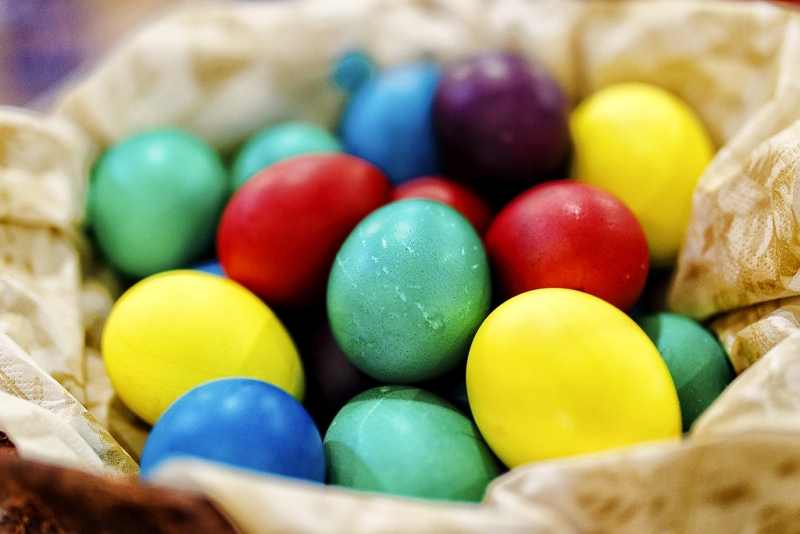 боядисани яйца Великден