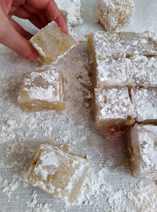 рахат локум с орехи