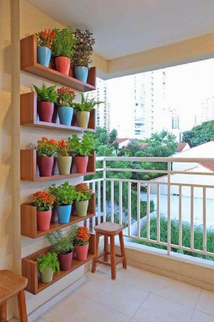 градина на балкона