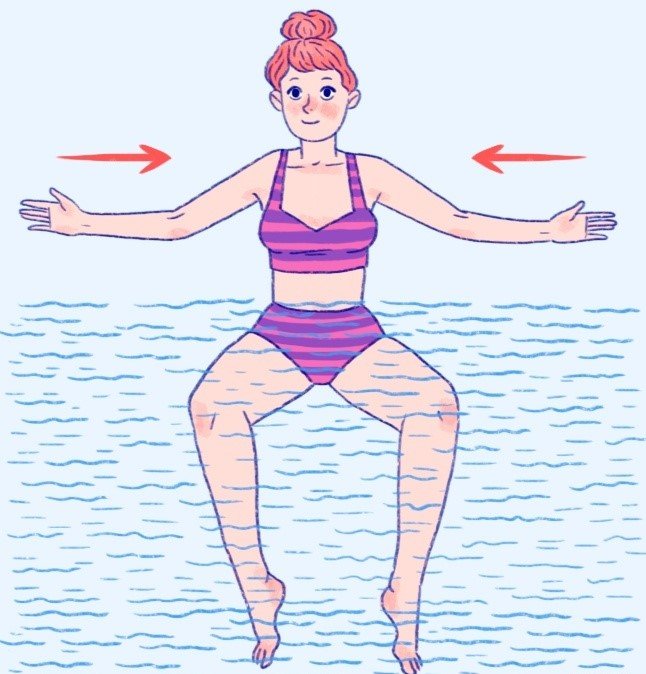 водни упражнения