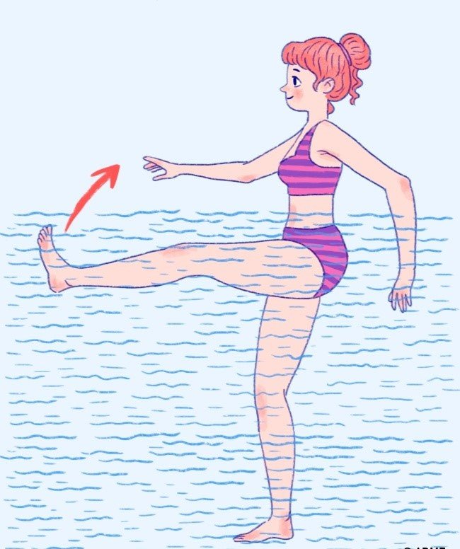 водни упражнения