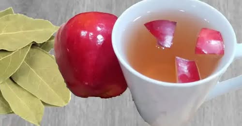 чай ябълка и дафинов лист