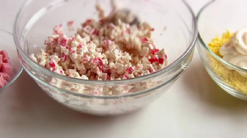  салата снежна кралица 