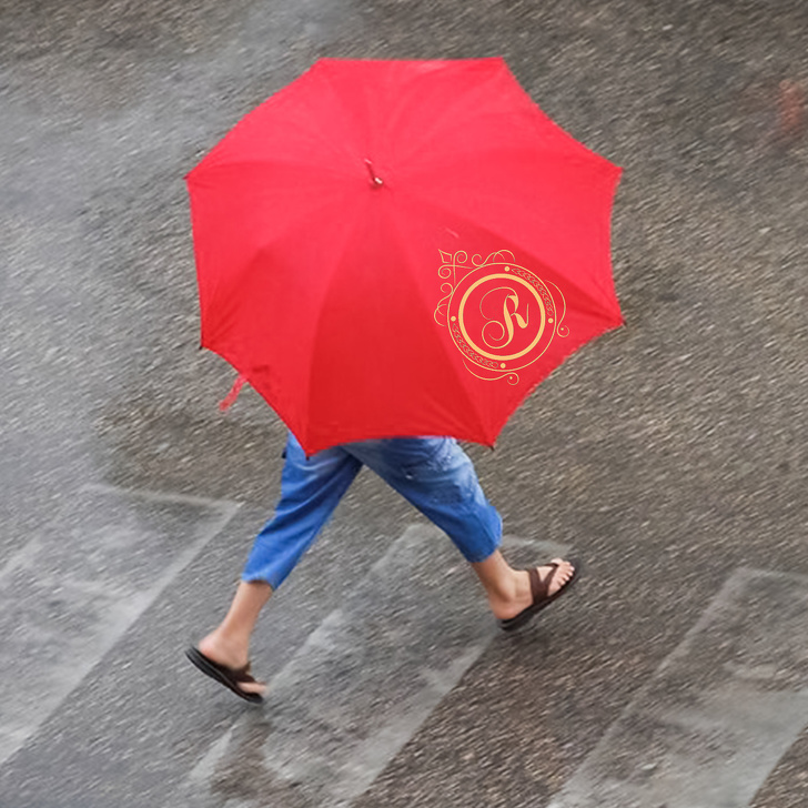 чадър с лого