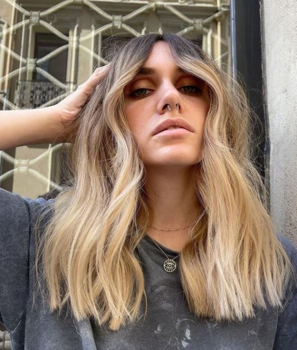 руса коса контуриране