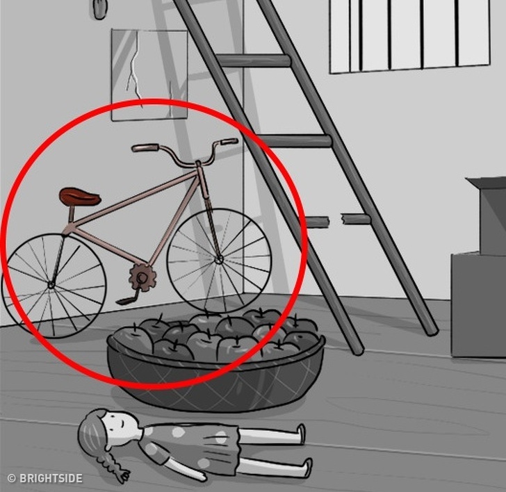 рисунка велосипед