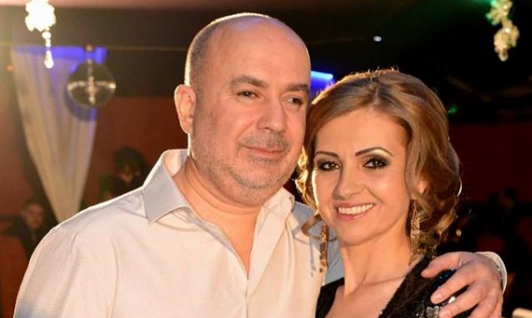 Орхан Мурад със съпругата си