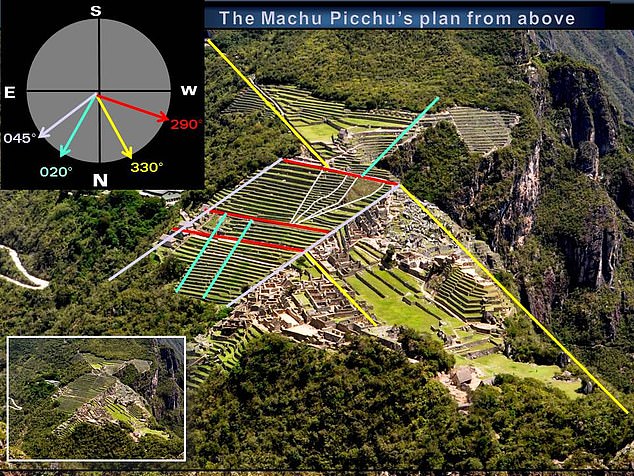 Мачу Пикчу от сателит