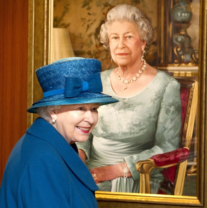 портрет на кралицата