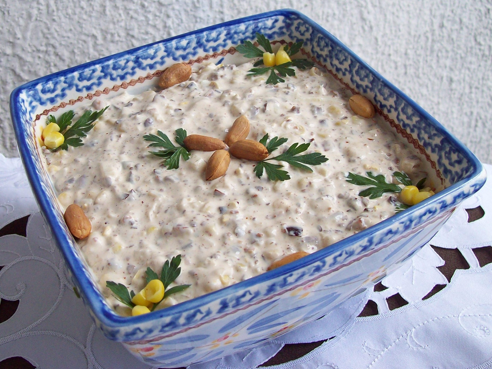 фъстъчена крем салата