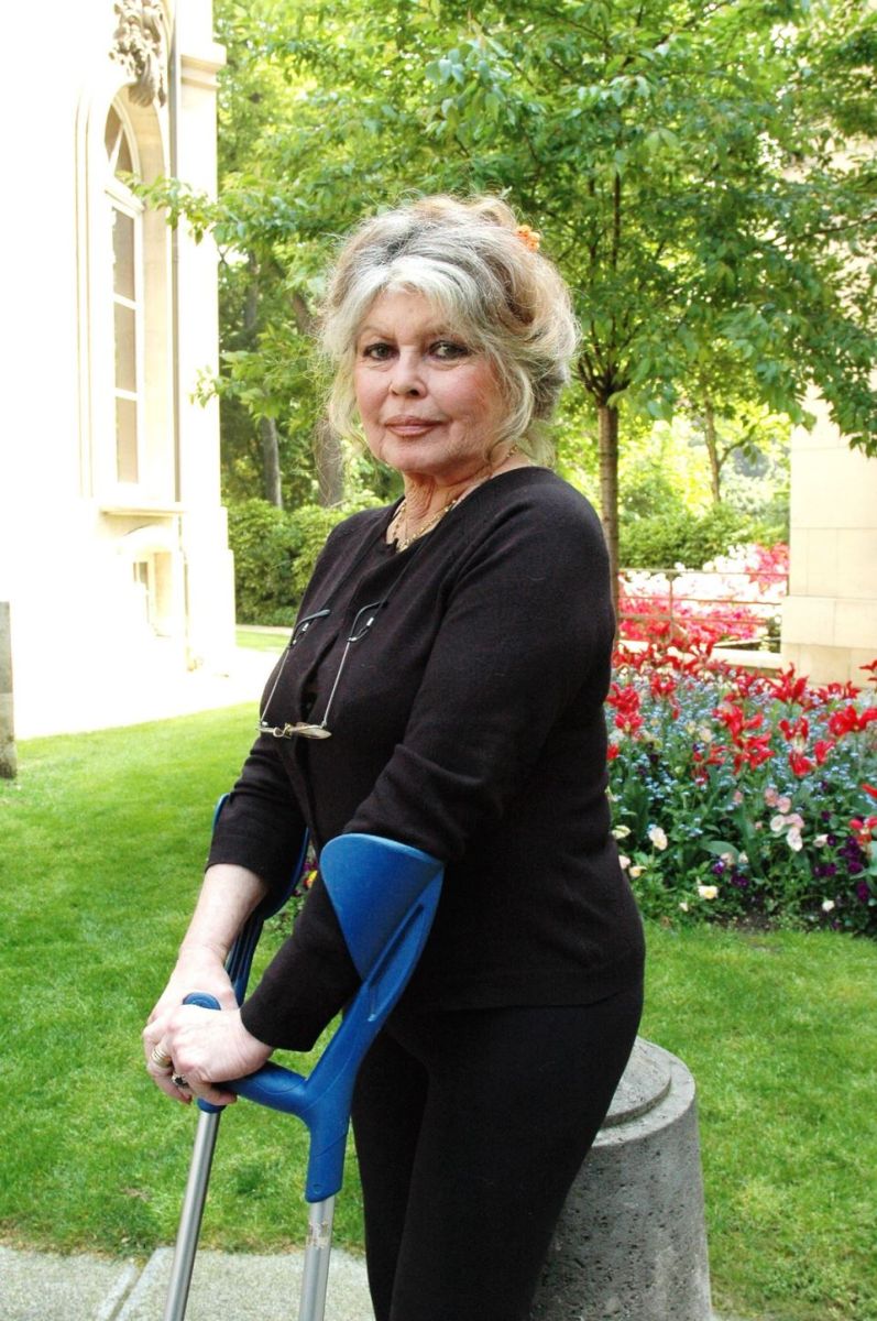 Бриджит Бардо патерици