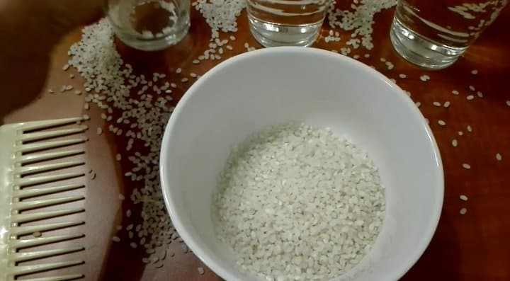 оризова вода приготвяне