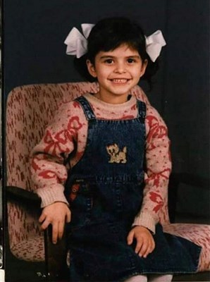  Преслава като дете 