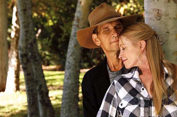  Патрик Суейзи в ранчото си 