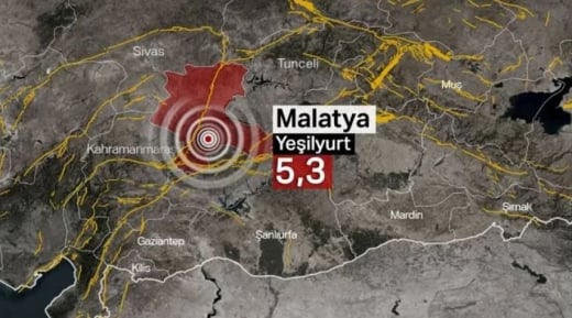 земетресение Турция